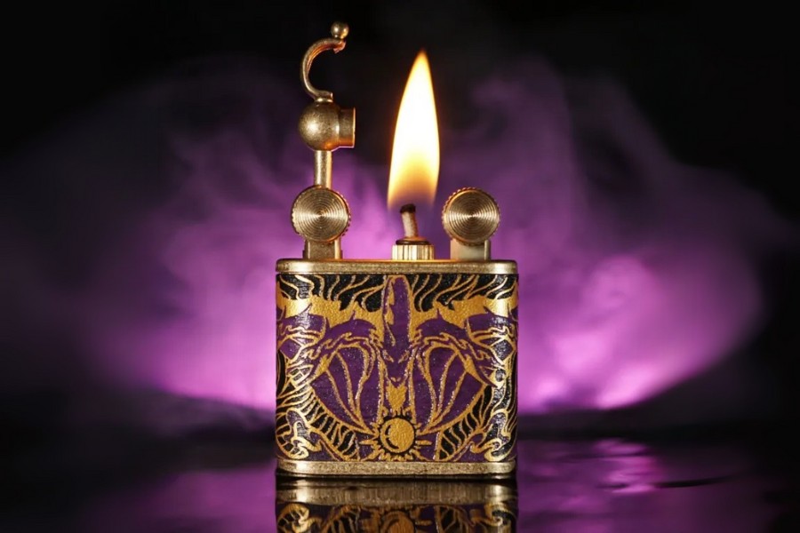 Hydra lighter - confidence blazing like passionate love for BTS