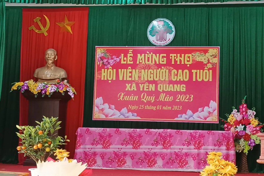 Elderly family members are always honored and beloved