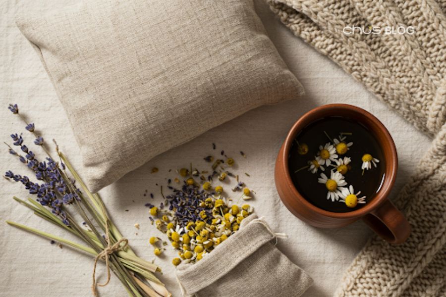 Herbal pillows help relax and bring good sleep to users.