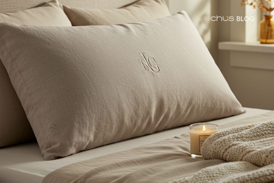 The soft pillowcase becomes a companion during sleepless and anxious nights.