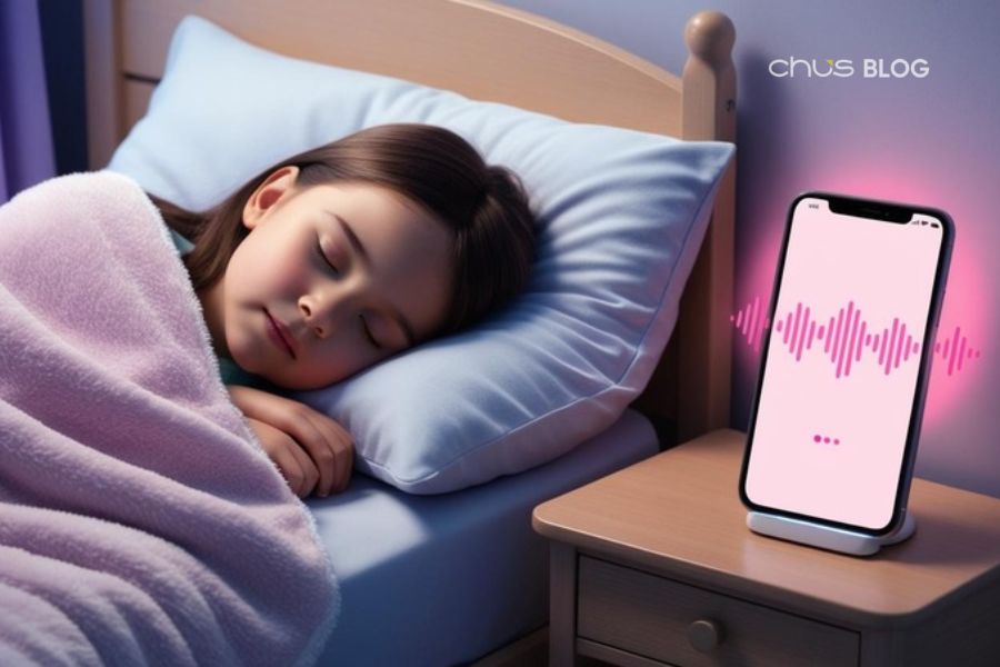 Pink noise - âm thanh êm dịu từ thiên nhiên giúp não bộ thư giãn, tăng cường giấc ngủ sâu và trí nhớ dài hạn.
