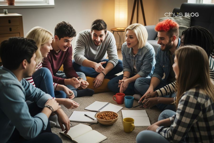 Collaborative storytelling game brings uncontrollable laughter